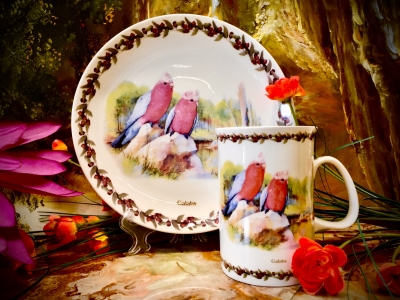 Set: Becher + Teller Ashdene