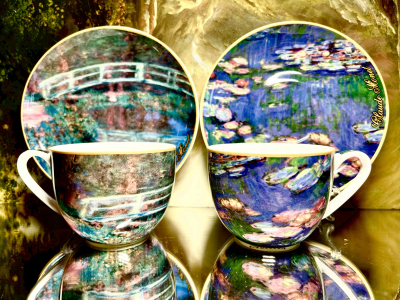 Set: 2 Tassen + 2 Untertassen