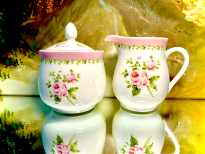 Ashdene Set: Milchk�nnchen + Zuckertopf