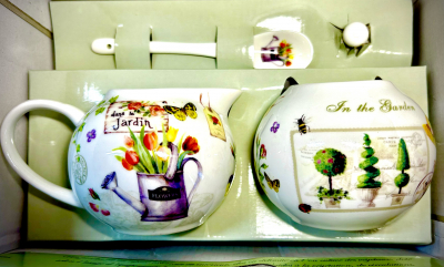 Set:Milchk.+Zuckertopf+L�ffel