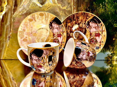 Set: 2 Tassen + 2 Untertassen