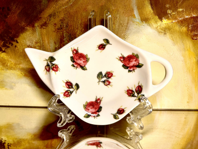 Teebeutelablage Porzellan