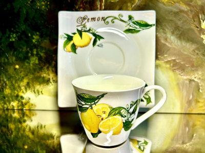 Set: 2 Tassen + 2 Untertassen