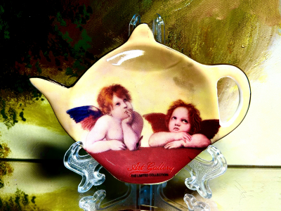 Teebeutelablage Porzellan