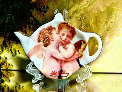 Teebeutelablage Porzellan