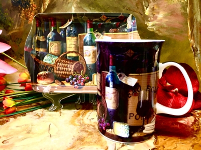 Set: Becher + Tablett Ashdene