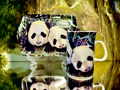 Set: Becher + Tablett Ashdene