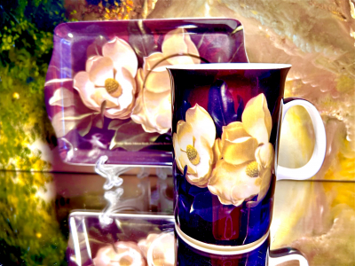 Set: Becher + Tablett Ashdene