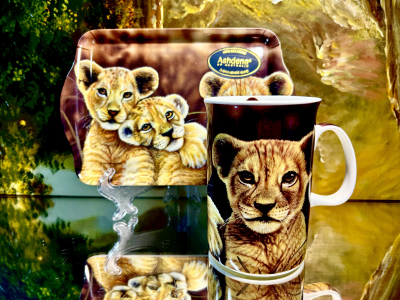 Set: Becher + Tablett Ashdene