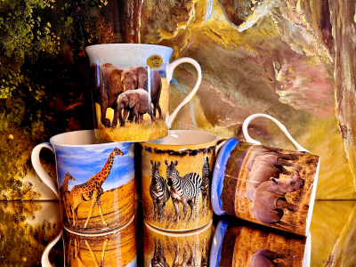 The Leonardo Collection Set: 4 Becher Savannah