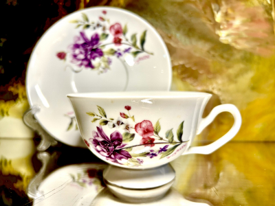 Gedeck 2tlg.: Tasse + Untertasse