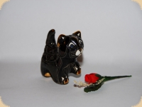 Rinconada schwarzes laufendes Ktzchen