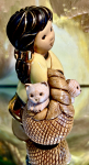 De Rosa Rinconada M�dchen mit Katzen