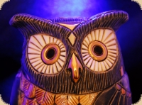 De Rosa Rinconada Blaue Eule