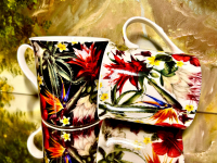 The Leonardo Collection Set: 4 Becher Hibiscus