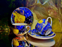 Set: 2 Tassen + 2 Untertassen