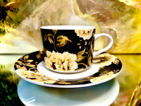 Set: 4 Tassen + 4 Untertassen Churchill