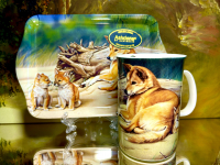 Set: Becher + Tablett Ashdene