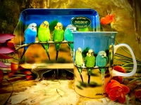 Set: Becher + Tablett Ashdene