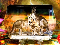 Set: Becher + Tablett Ashdene