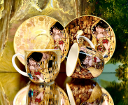 Set: 2 Tassen + 2 Untertassen