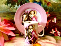 Set: Becher + Teller Ashdene