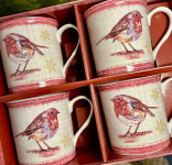 Te Leonardo Collection Set: 4 Becher Jennifer Rose