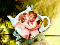 Teebeutelablage Porzellan