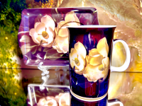 Set: Becher + Tablett Ashdene