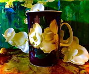 Set: Becher + Tablett Ashdene