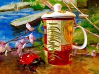 Deckeltasse Ashdene of Australia