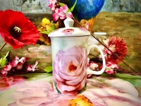 Deckeltasse Ashdene of Australia