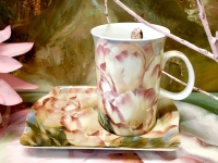 Set: Becher + Tablett Ashdene