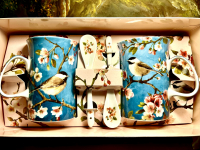 Set: 2 Becher + 2 L�ffel