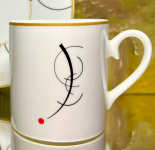 Gedeck 2tlg.: Tasse + Untertasse Wassily Kandinsky