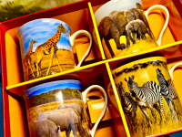 The Leonardo Collection Set: 4 Becher Savannah