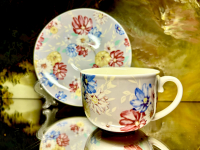 Gedeck 2 tlg. : Tasse + Untertasse