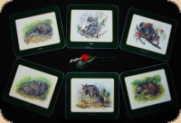 Ashdene of Australia Set: 6 Untersetzer