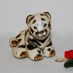 De Rosa Rinconada kleiner weißer Tiger