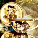 Gedeck 2tlg. : Teetasse + Untertasse Gustav Klimt