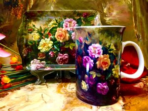 Set: Becher + Tablett Ashdene