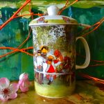 Carl Larsson Deckeltasse Ashdene