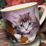 Tasse Katze + Schlüsselanhänger