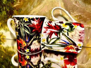 The Leonardo Collection Set: 4 Becher Hibiscus