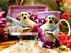 Set: Becher + Tablett Ashdene