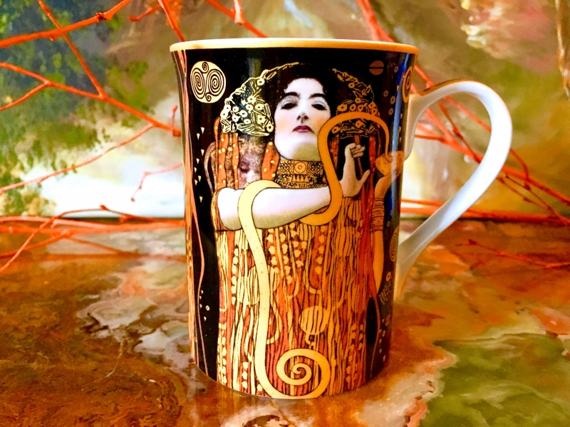 Becher Gustav Klimt
