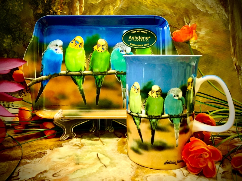 Set: Becher + Tablett Ashdene