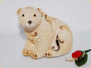 De Rosa Rinconada sitzender Eisbär