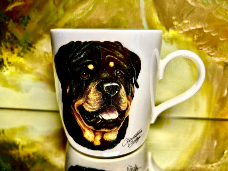 Becher Waggy Dogz By Christine Varley