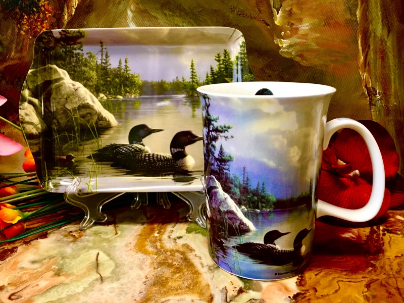 Set: Becher + Tablett Ashdene